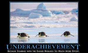 underachievementpenguindemotivator